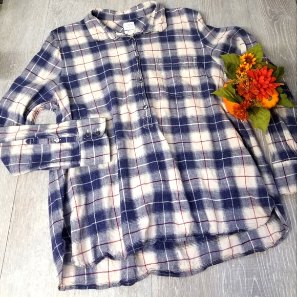 J. Crew Tops - J Crew plaid top
